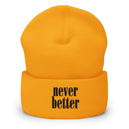 Never Better Beanie