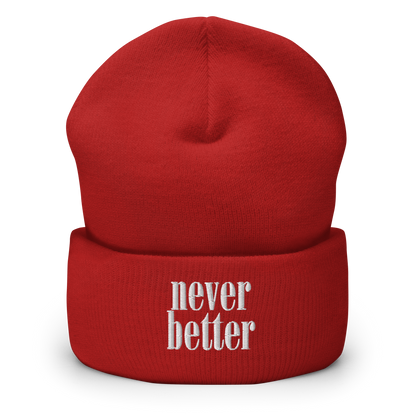 Never Better Beanie