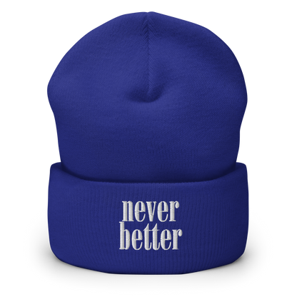 Never Better Beanie