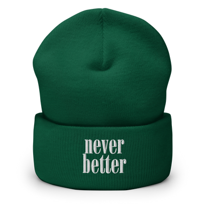 Never Better Beanie